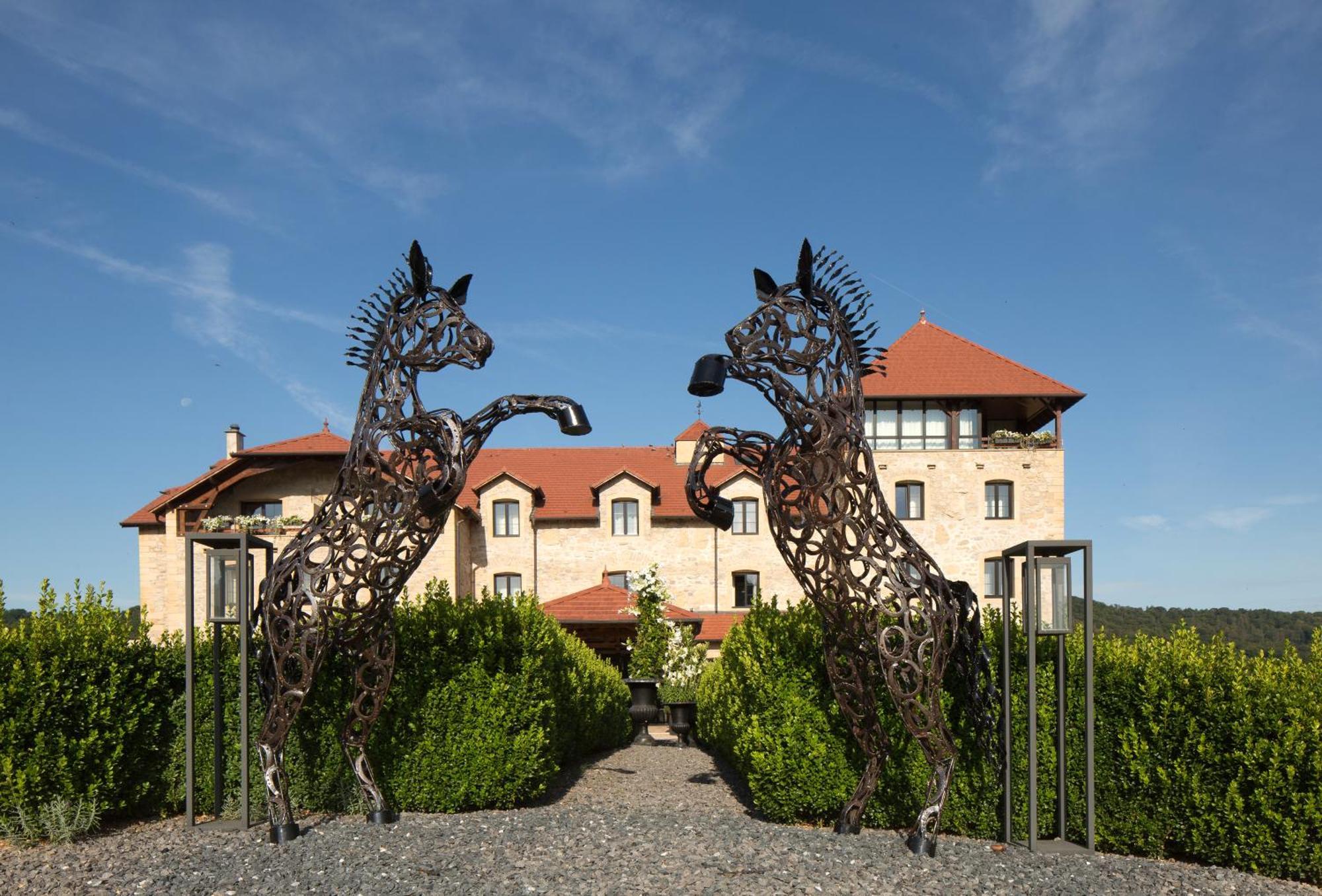 Domaine De La Klauss & Spa, Restaurant Gastronomique Le K Montenach Eksteriør billede